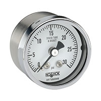 Details about   NOSHOK 160psi 316 SS TUBE & SOCKET GAUGE 1/2" 3.5" Dial  STAINLESS STEEL NEW $79 