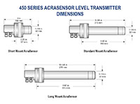 450 Series AcraSensor Level Transmitters - 2