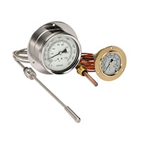 300 Series Vapor Actuated Remote Dial Indicating Thermometers