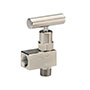 100 Series 1/8 in. Connection Size Mini Needle Valve with Hard Seat (101-FFAC)