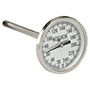 100 Series 2-1/2 in. Stem Lengths Industrial Type Bimetal Thermometer (18-110-025-0/180-F/C)