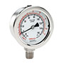 400 Series -30 inHg to 0 to 160 psi Range All Stainless Steel Dry and Liquid Filled Pressure Gauge (25-400-30/160-AMMONIA)