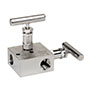 2604/2704 Series 0.156 in. Orifice Block and Bleed 2 Manifold Valves with Hard Seat and Soft Tip