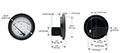 1100 Series 0 to 30 psid Pressure Range Diaphragm Type Differential Pressure Gauge