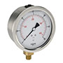 900 Series 0 to 10,000 psi Pressure Range Acrylonitrile Butadiene Styrene (ABS) and Stainless Steel Liquid Filled Pressure Gauge (40-901-10000-psi/kg/cm2)