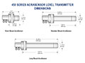 450 Series AcraSensor Level Transmitters - 2