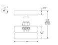 500 Series Standard Needle Valves with Soft Seat 3/4 in. Connection Size Standard Needle Valve with Soft Seat (506-FFC)