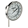 300 Series 3 in. Dial Size Industrial Type Bimetal Thermometer with External Reset (30-320-025-0/100-C)