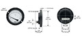 1000 Series Piston Type Differential Pressure Gauges - 2