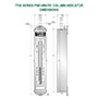 7750 Series Pneumatic Column Indicators - 2