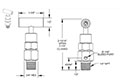 800 Series 1/4 in. Connection Size Bleed Needle Valve with Hard Seat and Soft Tip (802-MB)