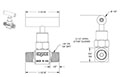 100 Series 1/8 in. Connection Size Mini Needle Valve with Hard Seat (101-MMB)